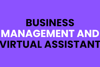be your business manager coach, virtual assistant