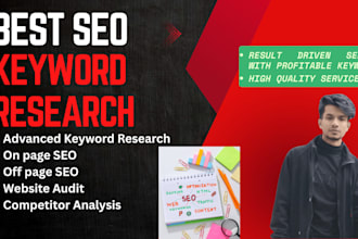 do advanced SEO keyword research with website optimization