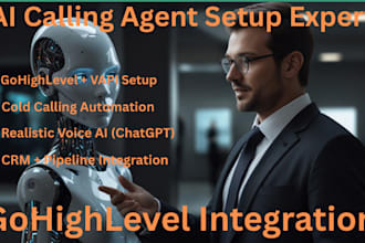 setup ai calling agent, voice agent, vapi, ai cold calling, chatbot, gohighlevel