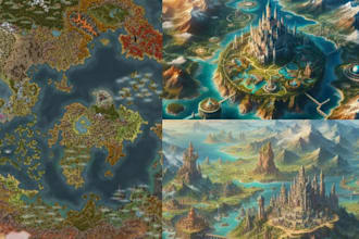 fantasy map fantasy map illustration fantasy city map fantasy map design