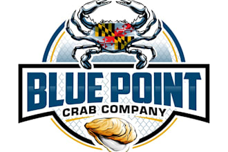 design excellent crab logo with free source files