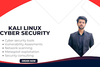 projects related kali linux and cyber security