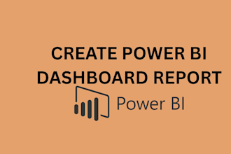 create power bi dashboard report