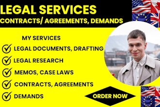 review and improve legal documents, legal contract, agreements, motions, briefs