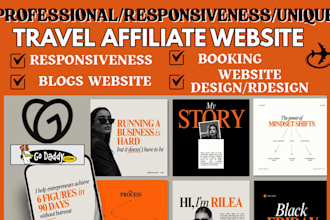 create travel affiliate website travel booking automated hotel passive website