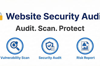 perform a website security audit and vulnerability scan to protect your site