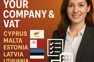 company registration and vat in cyprus, malta, estonia latvia, lithuania, poland