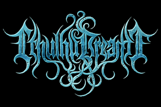 create brutal death metal logo