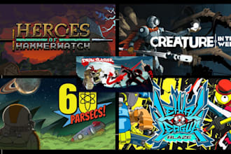 design steam capsule art, steam capsule cover artist steam game store page image