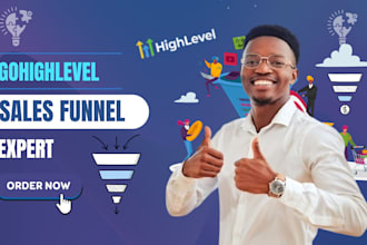 redesign clone migrate gohighlevel landing page, go high level expert