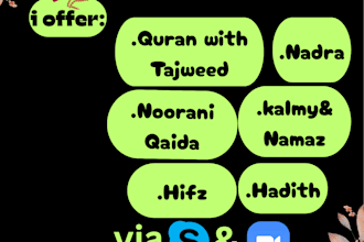 teach quran e paak online with tajweed, translation, and memorization