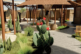 create 2d plans, 3d models, and renders for your architecture project
