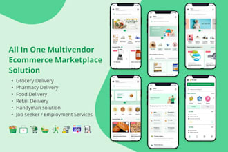 develop all in one multivendor ecommerce marketplace