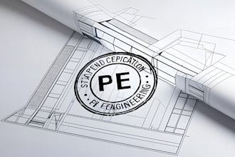 licensed florida, california, USA architect building plan stamp for approval