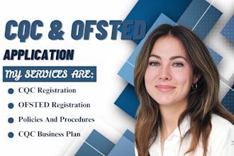 win uk tender cqc ofsted registration business plans and policies, cio