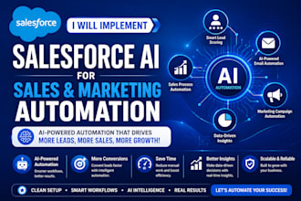 implement salesforce ai for sales and marketing automation