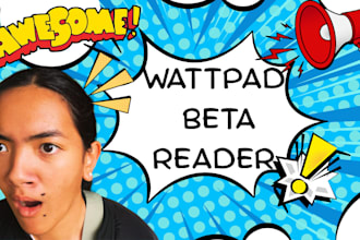 read, review and comment on your wattpad novel