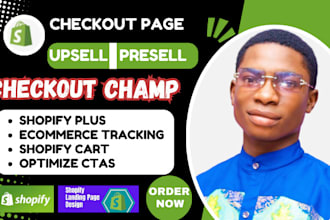 design shopify checkout to boost sales, shopify cart, checkout champ, ecommerce