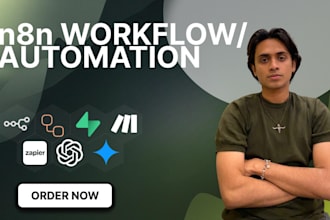 automate workflows with n8n supabase gemini openai