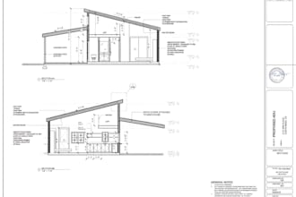 draw architectural stamped plans for adu, deck, framing, and mep permit