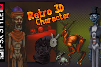 make a low poly model for your game