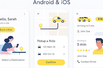 develop custom taxi booking app uber and lyft clone solutions