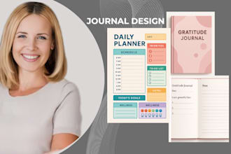 design planner journal design canva ebook design workbook design fillable pdf