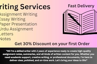 handwrite any assignment documents and study notes for you