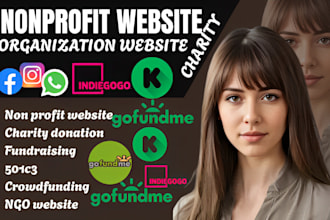 do non profit website for charity donation fundraising 501c3 crowdfunding ngo