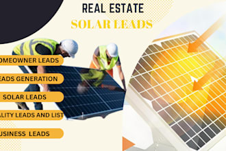 provide or generate solar lead homeowners leads, roofing lead through goggle map