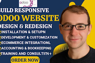 build custom and responsive odoo website, dynamic odoo themes