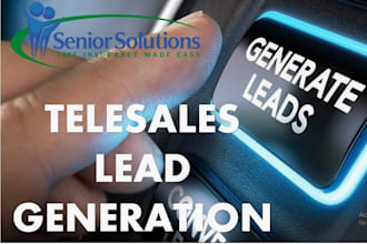 handle b2b market, lead generation, and  appointment setting