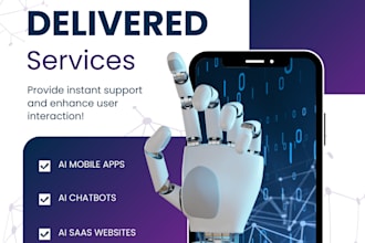 build ai website, ai mobile app, ai chat app