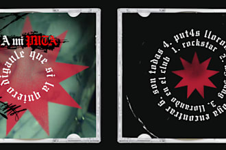design a custom album cover or single artwork