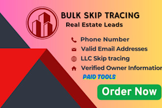 do accurate skip tracing for real estate