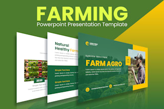 design agribusiness, animal husbandry, livestock, poultry and farming pitch deck