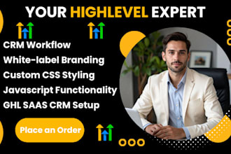 customize your ghl saas CRM with white label CSS and javascript solutions ai