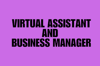 be your business manager virtual assistant business coach
