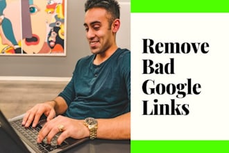 remove or suppress negative links from google search results