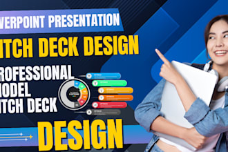 do pitch deck presentation design, powerpoint presentation design, google slides