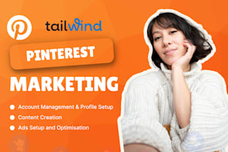 be your pinterest marketing manager, create, manage seo optimized pin and boards