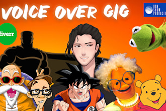 be your voice actor and impressionist