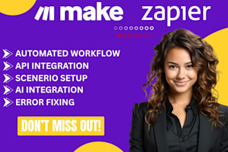 do make com zapier automation fix error integromat make made com scenerio expert