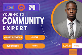 setup mighty networks, circle, skool, tribe, buddyboss community platform