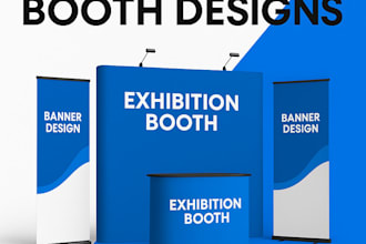 design banner, backdrop, pop up, retractable for trade show and exhibition