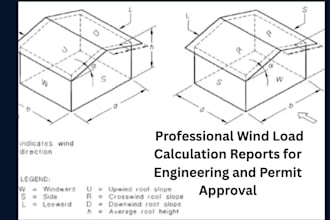 do wind load calculation reports for engineering and permit approval