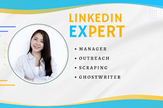 do strategic linkedin outreach ghost writer campaign with daily report as expert