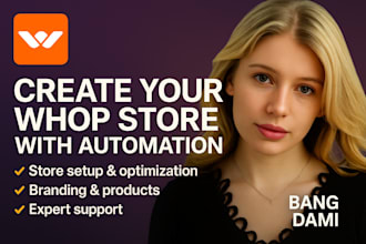 professionally optimize your whop store for digital products and communities