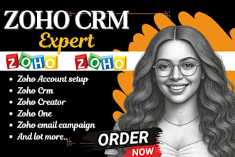 be zoho expert setup zoho crm zoho one zoho email campaign zoho book creator