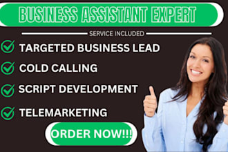 do b2b cold calling, virtual assistance, lead generation, and telemarketing